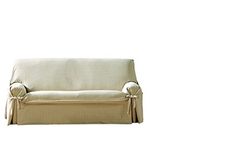 Eysa Giovanna Sofa Überwurf 1 Sessel Fb. 01-Ecru von Eysa