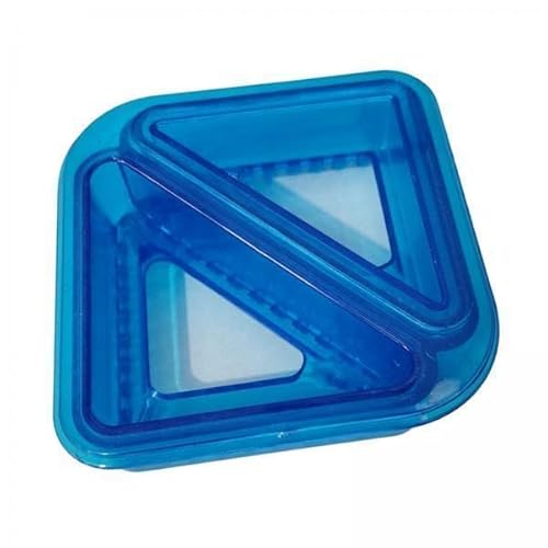 F Fityle 5xDIY Sandwich Cutter Und Sealer Backen Werkzeuge für Home Eltern Kind Aktivitäten Dreieck, 6 STK. von F Fityle