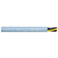 Faber Kabel 032537 Schleppkettenleitung EFK 300 P 2 x 1.50mm² Grau Meterware von FABER KABEL