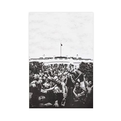FABIVA Kendrick Lamar Poster To Pimp A Butterfly Tracklist Album Cover Leinwand Poster Schlafzimmer Dekor Sport Landschaft Büro Zimmer Dekor Geschenk Unframe 30 x 45 cm von FABIVA
