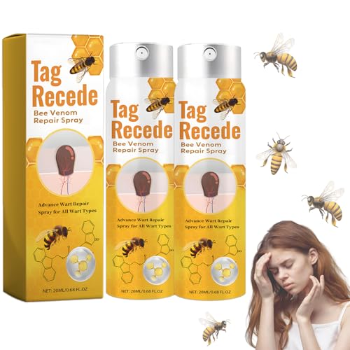 FAEUNH Bienengiftspray, 20 ml Bienengift- und Etikettenspray für alle Hauttypen (2Stk) von FAEUNH