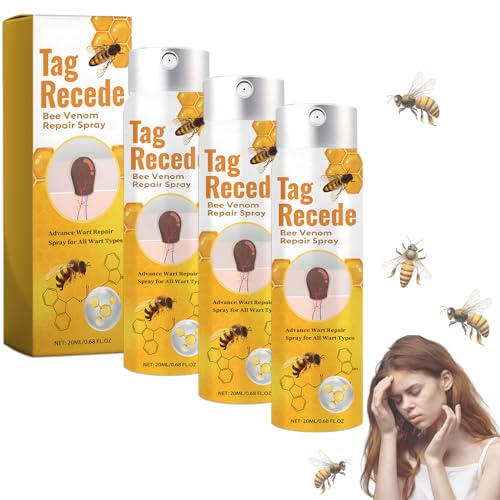 FAEUNH Bienengiftspray, 20 ml Bienengift- und Etikettenspray für alle Hauttypen (3 Stück) von FAEUNH