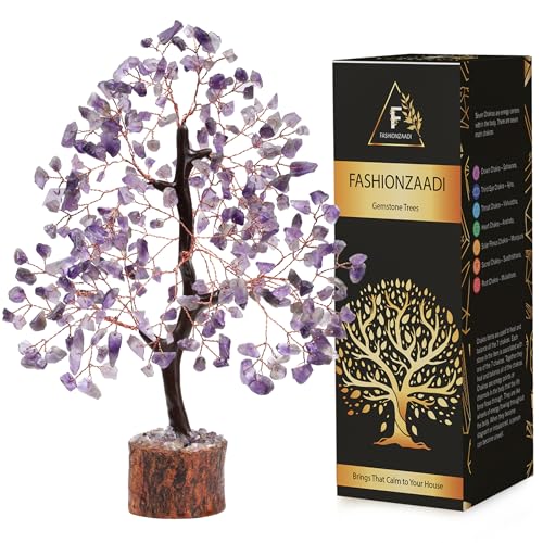 Amethyst Geldbaum Kristall Dekor Amethyst Edelstein Baum Kristallbaum für positive Energie Spirituelles Dekor Geschenk Edelsteine Amethyst Kristallbaum von FASHIONZAADI