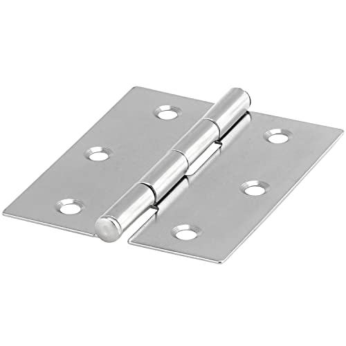 FASTON® Scharniere Typ A 25x30x0,8 mm (5 Stück) Edelstahl A2 V2A Klappbar Klavierband Pendeltürband Türscharnier Türband Steckverbinder von FASTON