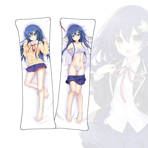 Anime Kissenbezüge Date a Live Itsuka Shiori Anime Körper Kissen Dakimakura doppelseitiger Körperkissenbezug von FDSAD