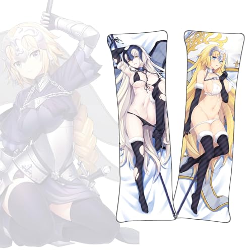 Anime Kissenbezüge Fate/Grand Order Joan of Arc Anime Dakimakura Lebensgroßer doppelseitiger Körper Kissenbezug von FDSAD