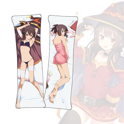 Anime Kissenbezüge Konosuba Megumin Anime Körper Kissen Dakimakura doppelseitiger Körperkissenbezug von FDSAD