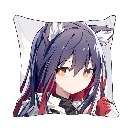 FDSAD Anime Kissenbezüge Arknights Texas Anime quadratischer Kissenbezug Dakimakura 2WT Kissenbezug von FDSAD