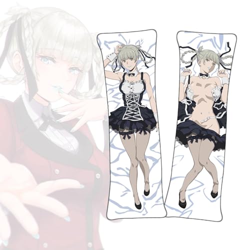 FDSAD Anime Kissenbezüge Kakegurui Momobami Kirari Anime Körper Kissen Dakimakura doppelseitiger Körperkissenbezug von FDSAD