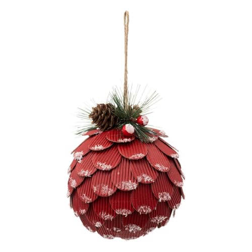 FEERIC LIGHTS & CHRISTMAS - Bdn plf pdp rot d10cm von FEERIC LIGHTS & CHRISTMAS