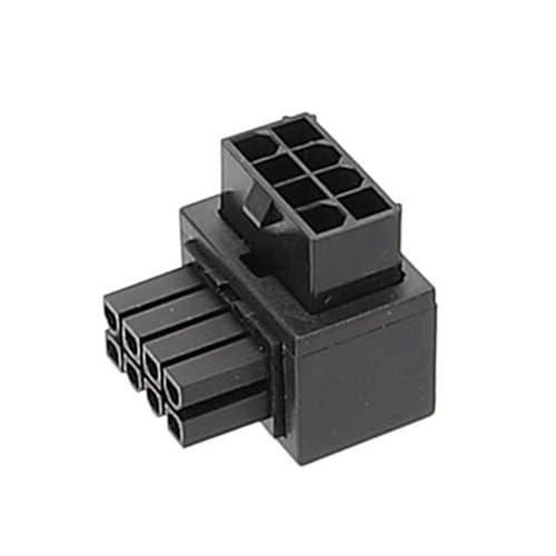 FENOHREFE Mainboard CPU 8Pin Buchse Auf Stecker Stromanschluss Adapter 8Pin 90 Grad Lenkungsanschluss Für Desktop Computer Safe Assembly Adapter von FENOHREFE