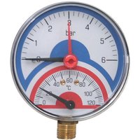 Ferrari Srl - Radial-Thermomanometer ø 80 von FERRARI SRL