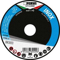 Fervi - trennscheiben für edelstahl Ø115 x 1,6 x 22 mm A60 sx MTP9115/1.6 von FERVI