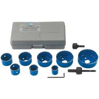 Holesaw saw set lochsägen spiralbohrer for tiles holz Fervi 0238 von FERVI