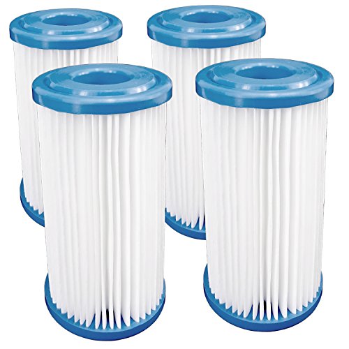 FILTROTECH Filtereinsatz 5" (127mm) Filterkartusche Vorfilter Wasserfilter Sandfilter Filter Membran Polypropylen Faltenfilter (4) von FILTROTECH