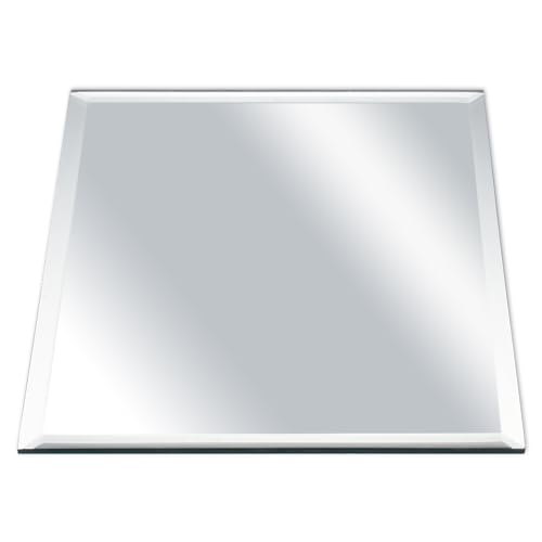 FINGERINSPIRE Rectangle 12.7x17.7cm Beveled Glass Mirror 3mm dick Mirror Panels Modern Look Aesthetic Mirror Glasspiegel für Wanddekoration, Kristallfiguren und Sammlerstücke Display von FINGERINSPIRE