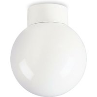 Firstlight Opal - 1 Light Opal Glass Sphere Flush Globe Deckenleuchte - 60W Weiß, B22 von FIRSTLIGHT PRODUCTS