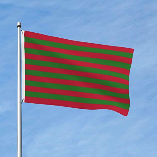 George Rogers Clark-Flagge, 3 x 5 Fuß, doppelseitig, langlebiges dekoratives Banner für den Außenbereich, Polyester, Heimflaggen, Hof, Rasen, Willkommensflagge von FJQWKLF