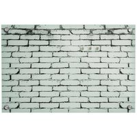 Design-Glas-Memoboard Brick 40 x 60 cm - Grau von FLOORDIREKT