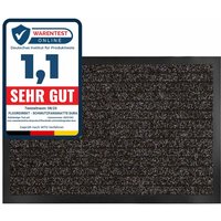 Floordirekt - Schmutzfangmatte Dura Braun 40 x 60 cm - Braun von FLOORDIREKT