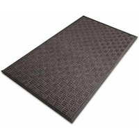 Floordirekt - Schmutzfangmatte Ocean Anthrazit 60 x 90 cm - Anthrazit von FLOORDIREKT