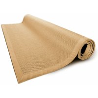 Sisal-Katzenteppich Mit Bordüre Natur 70 x 130 cm - Natur von FLOORDIREKT