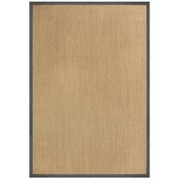 Floordirekt - Sisal-Teppich Tiger-Eye Mit Bordüre Natur 200 x 290 cm - Natur von FLOORDIREKT