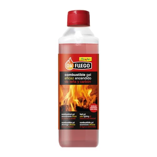 Flower 50214 – Kraftstoff Gel Grillen, 500 ml von Flower