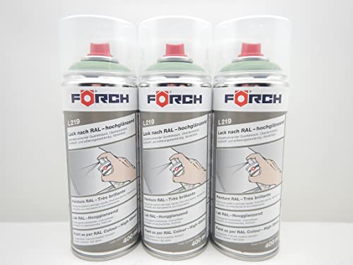 FORCH RESEDAGRÜN GRÜN RAL 6011 LACK LACKSPRAY SPRAY SPRAYDOSE 400ML (3) von FORCH