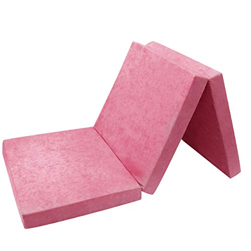 Klappmatratze Gästematratze 22. Rosa XXL - 195x120x8cm W396_22 von FORTISLINE