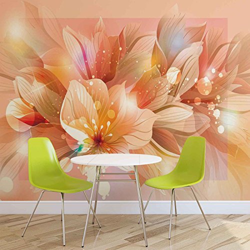 FORWALL Vlies Fototapete Tapete Vliestapete Blumen Blume AF764VEXXXL (416cm x 254cm) Photo Wallpaper Mural von FORWALL