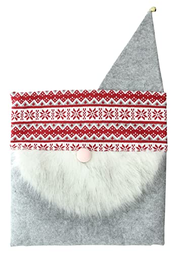 FRANK FLECHTWAREN Deko-Kissenhülle Weihnachtswichtel, Filz, Textil, Strickdesign, Nicht waschbar, Lustige Kissenhülle, Geschenk, Maße: 45 x 45 cm, ohne Füllung FRANK FLECHTWAREN Deko-Kissenhülle Weihnachtswichtel, Filz, Textil, Strickdesign, Nicht waschbar, Lustige Kissenhülle, Geschenk, Maße: 45 x 45 cm, ohne Füllung von FRANK FLECHTWAREN