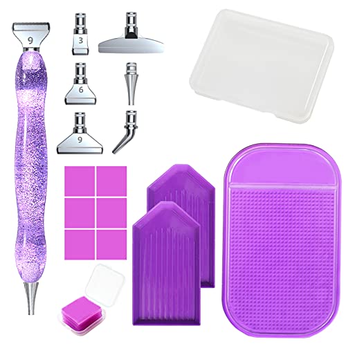 FRUHLING Diamond Painting Stift Metall Diamond Painting Zubehör 5D Diamond Painting Malstift Set für Nagel Kunst DIY Malerei Basteln von FRUHLING