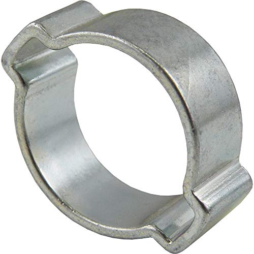 2-Ohr Schlauchschellen, Schlauchklemmen, Edelstahl, Stahl verzinkt (W1 - Spannbereich: 14-17 mm) von fittingstore