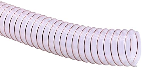METERWARE - Leichte Saug-Druck PU-Spiralschläuche Druckschlauch Vakuumschlauch Spiralschlauch (Schlauch Ø innen: 250 mm) von fittingstore