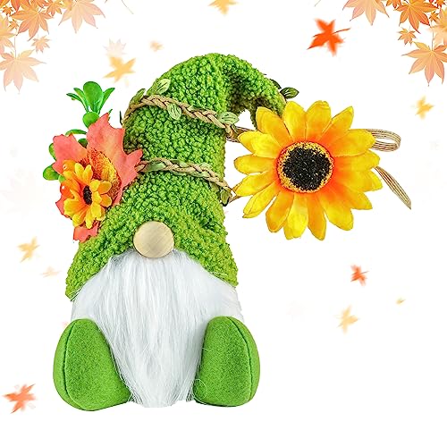 FUFRE Herbstdeko Wichtel Figuren Aus Plüsch, Thanksgiving, Herbst Dekoration Innen, Schwedischer Zwerg, Skandinavischer Zwerg, Thanksgiving-Geschenk, Zwergornament, Tischdekoration (B) von FUFRE