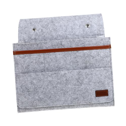 FUNNETOYU 1 Stück Filz-Aufbewahrungstasche Nachttasche Deckel Faltbares Bett Hängende Aufbewahrungstasche Aufbewahrungskorb Tür Schwimmbad Nachttisch Taschen Weiden Voll Polyester Light Grey FUNNETOYU 1 Stück Filz-Aufbewahrungstasche Nachttasche Deckel Faltbares Bett Hängende Aufbewahrungstasche Aufbewahrungskorb Tür Schwimmbad Nachttisch Taschen Weiden Voll Polyester Light Grey von FUNNETOYU