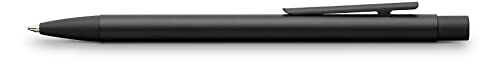 Faber-Castell 342320 - Kugelschreiber Neo Slim Metall, Minenstärke M, schwarz von Faber-Castell