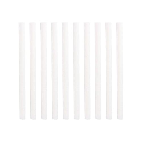 FackLOxc Luftbefeuchter Filter Wattestäbchen Kern USB Luft Ultraschall Luftbefeuchter Aroma Diffusor Ersatz Baumwolle Schwamm Stick 10x/Pack von FackLOxc