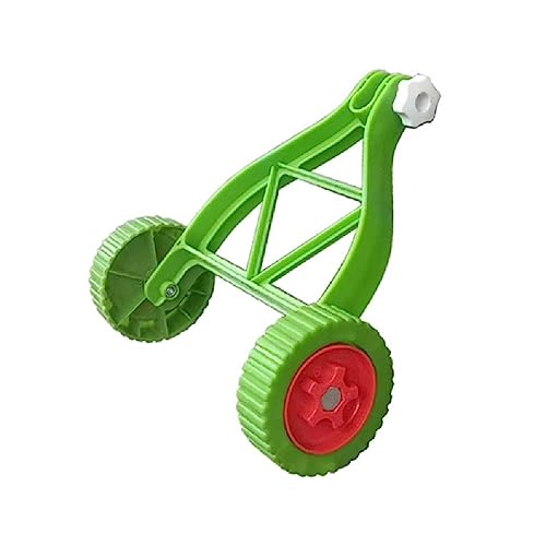 Verstellbare Räder Stützräder Hilfsrad Trimmer Aufsatz für Akku-Rasentrimmer für komfortable Rasenpflege Stützräder von FackLOxc