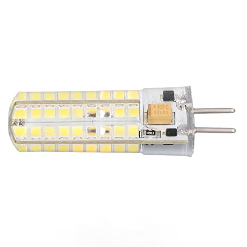 LED Mais Glühbirne, 6 Stück 7W AC DC12V LED Birne GY6.35 Lampenfassung 700lm 72 LEDs 360 Grad LED Mais Glühbirne für Pendelleuchten Decke, LED Birnen (Weiß 6000K) von Fafeicy