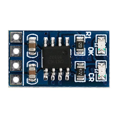 Fafeicy MPPT Solarlademodul, 1A 4,4-6,5 V Eingang 4,2 V Ausgang LiPo Li-Ionen-Lithium-Batterieladegerät, Einstellbar Solarladeregler-Modul, mit Wärmeregulierungsfunktion von Fafeicy