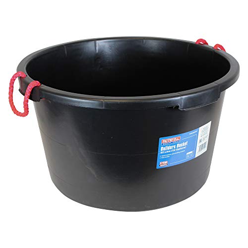 Builder's Bucket 65 litre (14 gallon) - Black von Faithfull