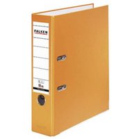 Falken Ordner PP-Color DIN A4 Rückenbreite: 80mm Orange 2 Bügel 11286721 von Falken