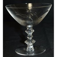 Tiffin Franziskaner Tif17547 Tulpen Kristall Stemware Weinglas Sekt von FamiliaCondori