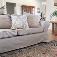 Ektorp 2-Sitzer Bettbezug, Bezug Handgemacht Mit Mehreren Farb- Und Stoffoptionen - Passgenau Für Die Ikea Ektorp Couch von FamilyCoverLab