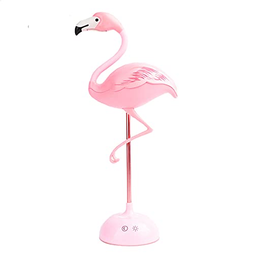 Fantasee Flamingo Schreibtischlampe USB Nachttischlampe Kinderzimmer Nachtlicht Touch Dimmbar für Kinder Studenten Schlafzimmer Wohnzimmer Wohnheim Lesen Geburtstagsfeier Geschenk (Rosa Flamingo) von Fantasee