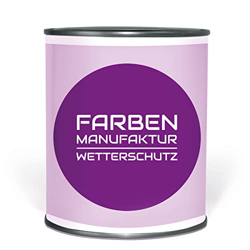 Farben Manufaktur Holzfarbe Wetterschutzfarbe Holzlack Holzschutzlack Holzdecklack RAL deckend 5L, Farbe: ca. RAL 6009 Tannengrün von Farben Manufaktur - individuelle Farb(t)räume