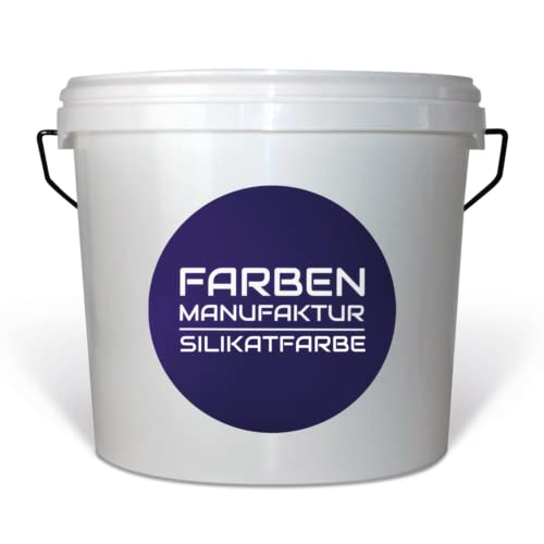 Farben Manufaktur Silikatfarbe Mineralfarbe bunt & weiß Wandfarbe Silikat Innensilikat Innenwandfarbe Trendfarbe 1,2,5,10L, Größe: 5L, Farbe: Pistazie von Farben Manufaktur - individuelle Farb(t)räume