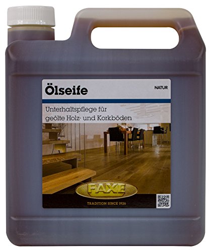 Faxe Ölseife natur 2,5 Liter Holzboden Seife Boden Kork Holz Oelseife von FAXE